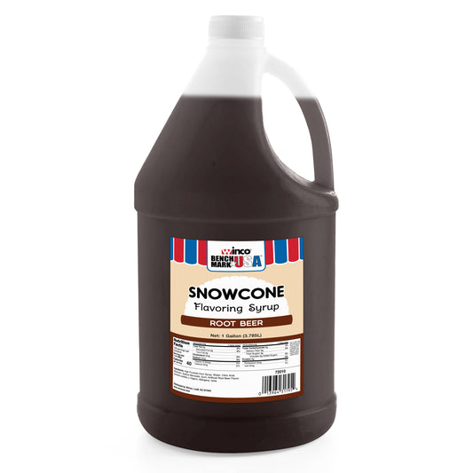 72010CS - BenchmarkUSA 1 Gallon Snow Cone Syrup - Root beer