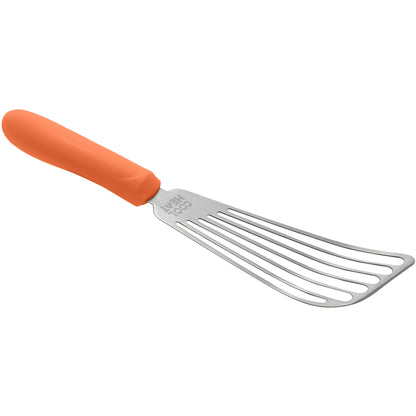 TNH-60 - Cool Heat High Heat Fish Spatula, 6-3/4" x 3-1/4" Blade