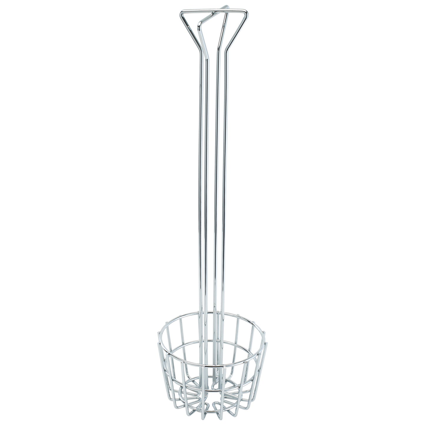 TB-25 - Fry Basket - Tortilla Shell - 6-1/4" Dia with 25" Handle