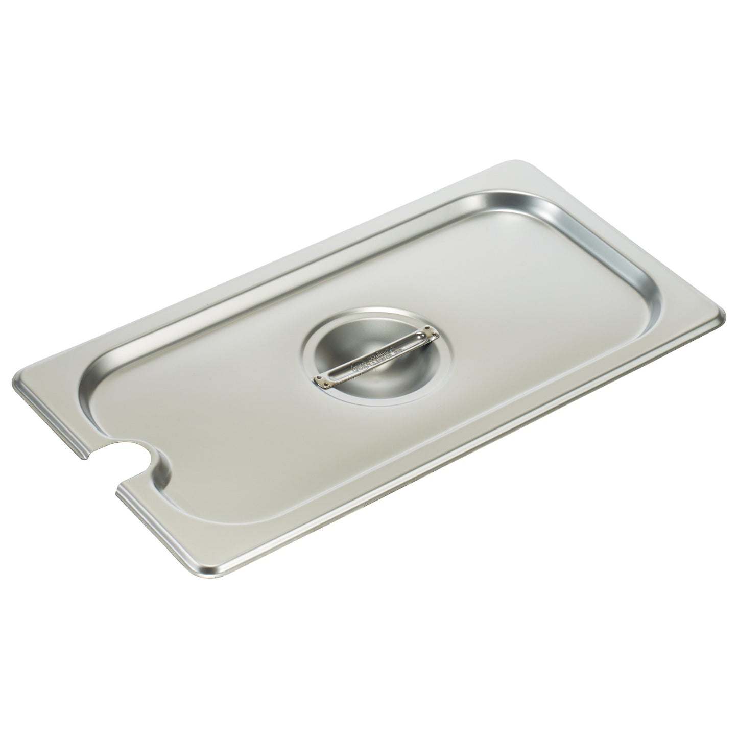 SPCT - 18/8 Stainless Steel Steam Pan Cover, Slotted - 1/3