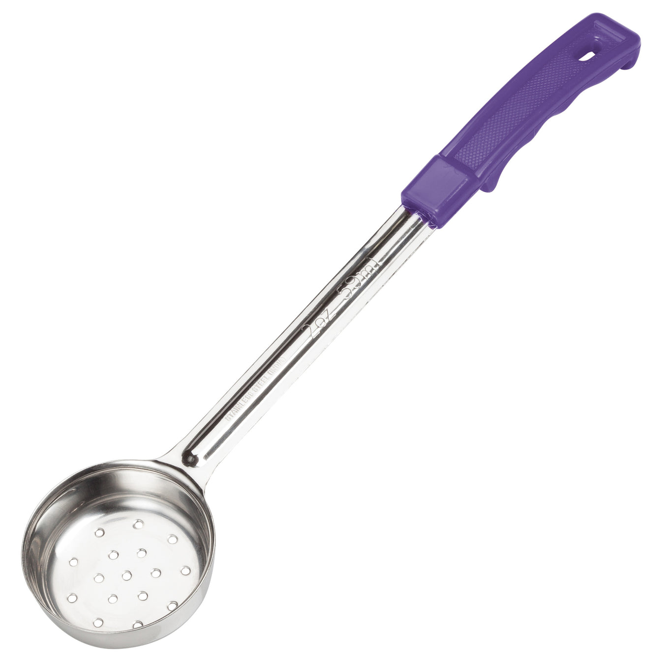 Allergen-Free One-Piece Stainless Steel Portioners - Perforated, 6 oz ...