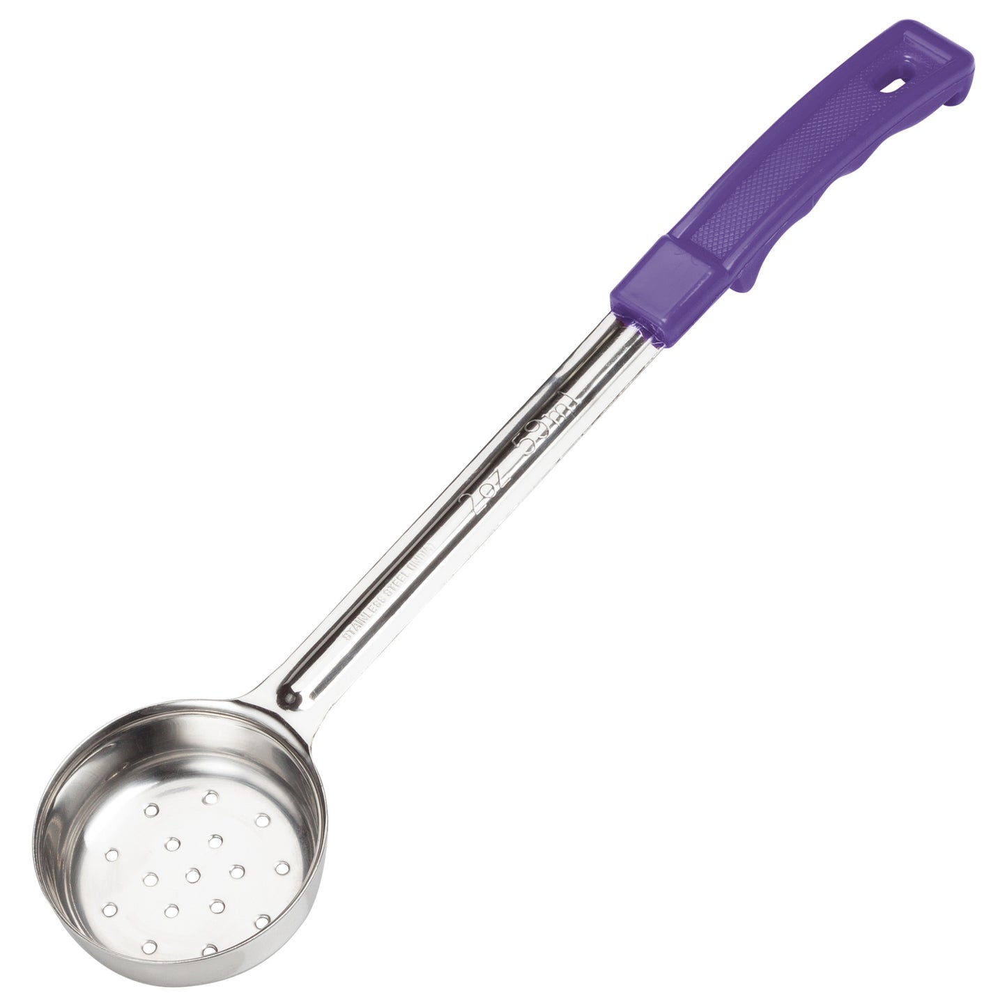 FPP-2P - Allergen-Free One-Piece Stainless Steel Portioners - Perforated, 2 oz