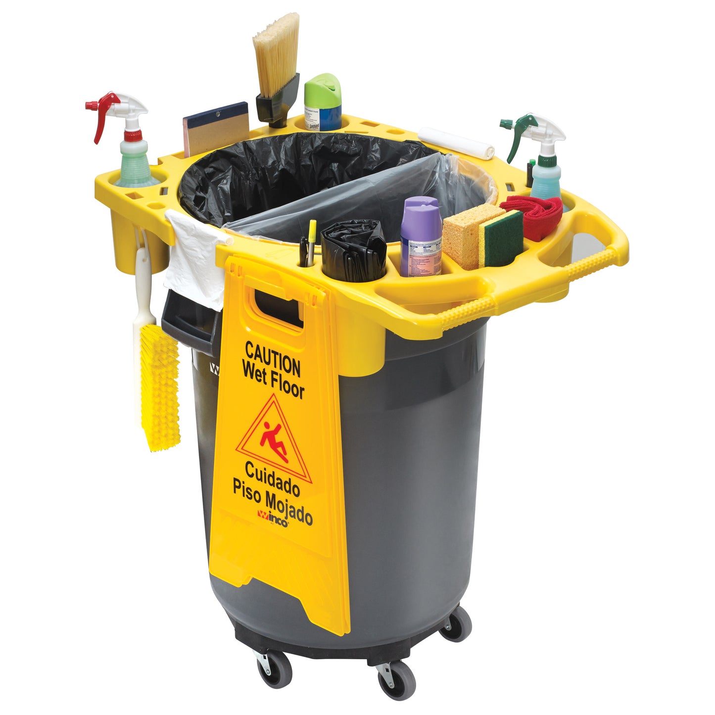 TCD-44Y - Container Caddy for 44 Gallon Trash Can