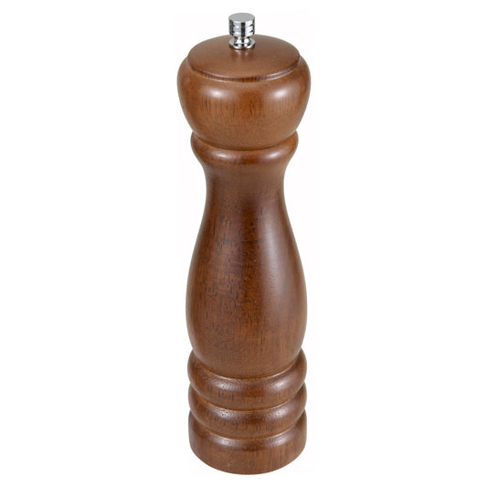 WPM-08 - 8" Peppermill, Russet Brown Wood