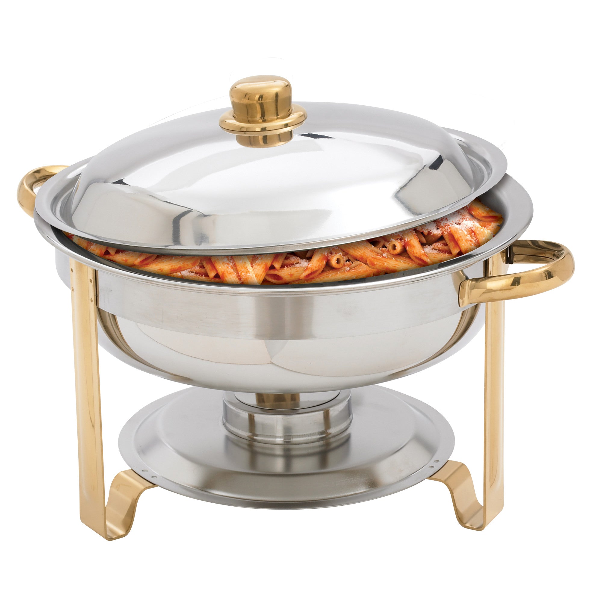 203 - Malibu Collection 4 Quart Round Chafer, Medium Weight – Winco