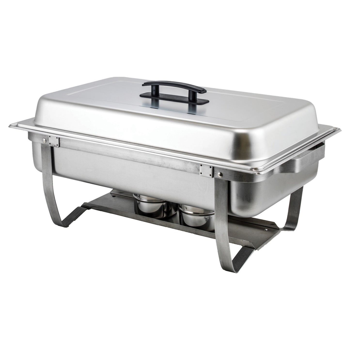 C-4080 - 8 Quart Full-Size Folding Stand Chafer, Stainless Steel