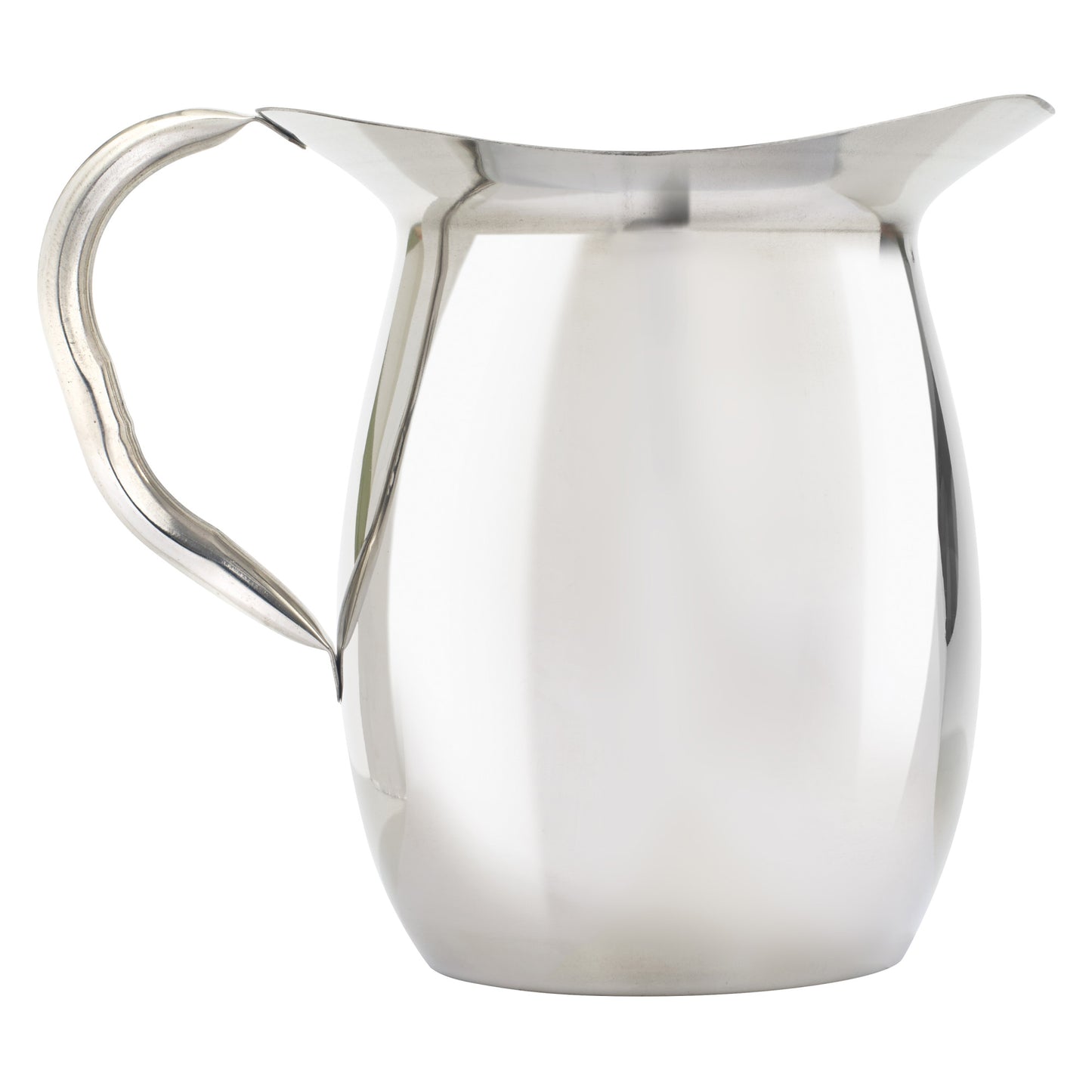 WPB-3C - 3 Qt S/S Bell Pitcher with Ice Guard