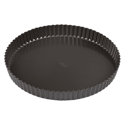 FQP-12 - Quiche Pan, Non-Stick, Aluminized Carbon Steel - 12" Dia