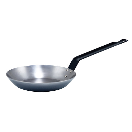 CSFP-11 - French Style Fry Pan, Polished Carbon Steel (Spain) - 10-3/8"