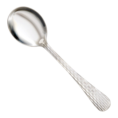 0023-04 - Caspian Bouillon Spoon, 18/2 Medium Weight