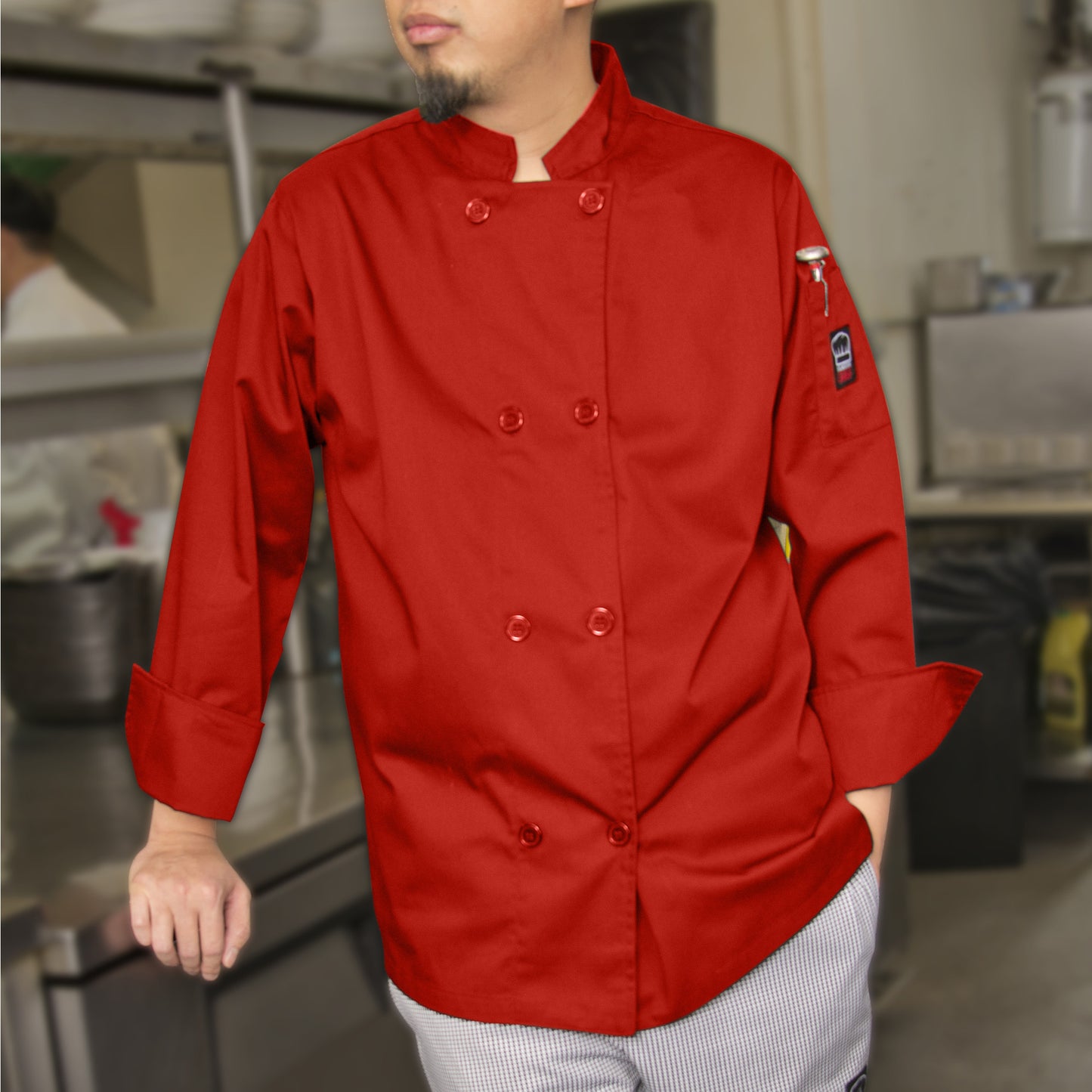 UNF-6RL - Men's Tapered Fit Chef Jacket