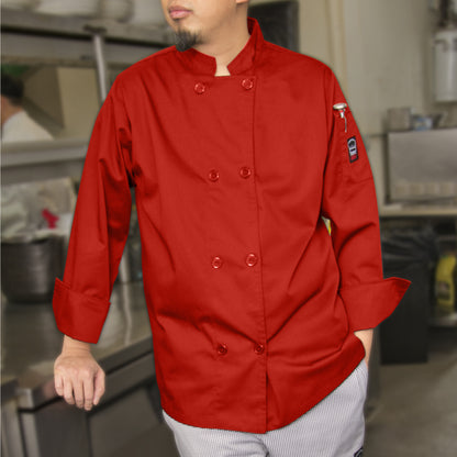 UNF-6RXXL - Men's Tapered Fit Chef Jacket
