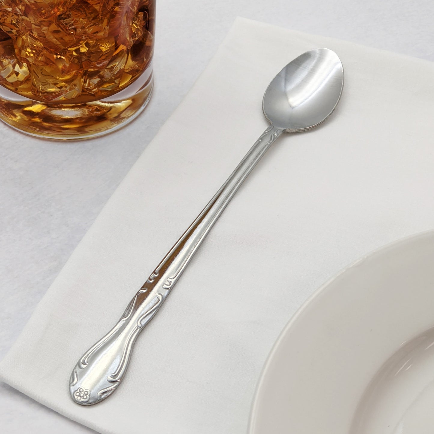 0004-02 - Elegance Iced Tea Spoon, 18/0 Heavyweight