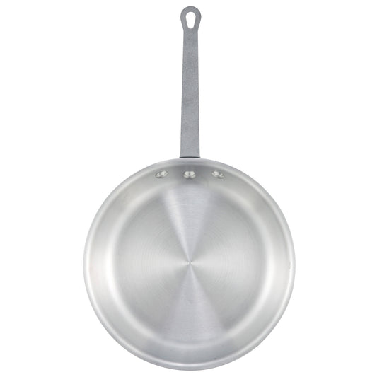 AFP-8A - Aluminum Fry Pan, Gladiator, Natural Finish - 8" Dia