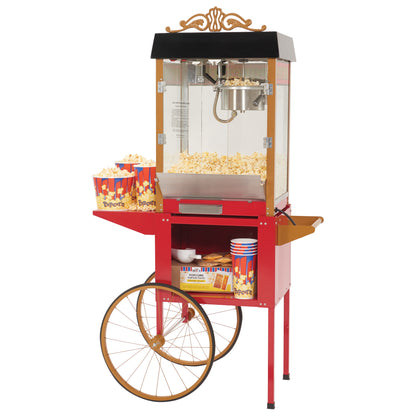 30010 - BenchmarkUSA "Street Vendor" Popcorn Machine Cart