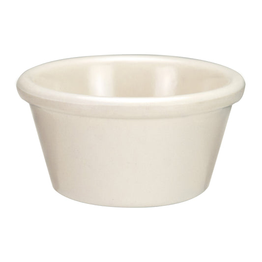 RP-2B - Melamine Ramekin, Plain - Bone, 2 oz