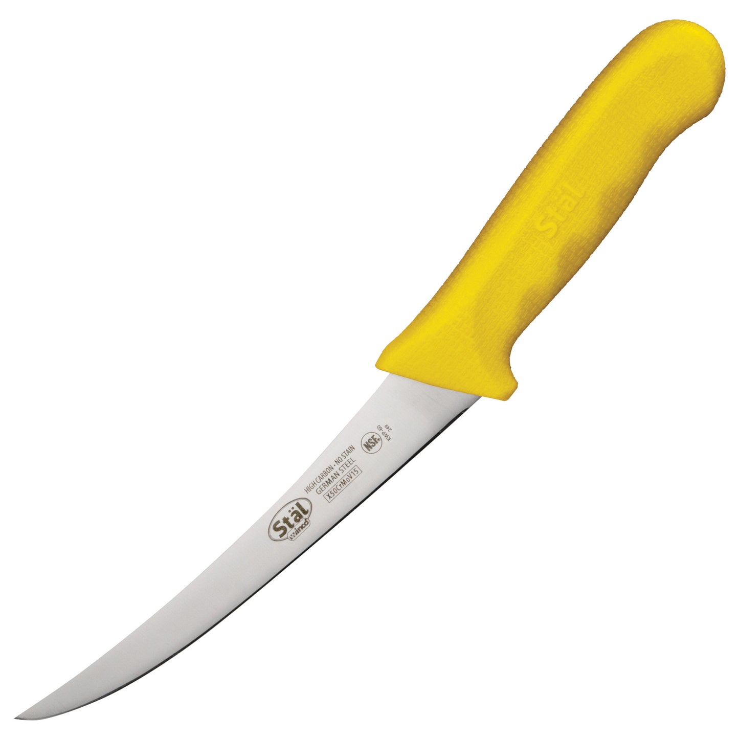 KWP-60Y - Stäl 6" Boning Knife, Flexible - Yellow