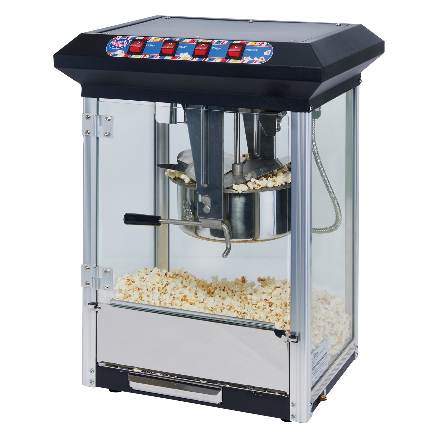 POP-8B - ShowTime! Electric Popcorn Popper, Black