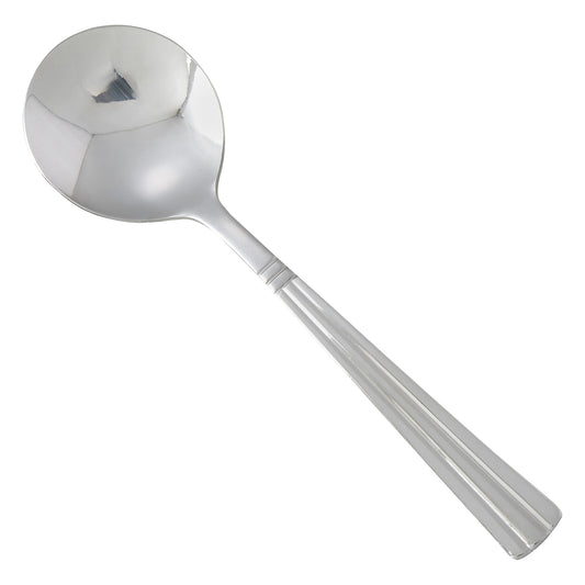 0007-04 - Regency Bouillon Spoon, 18/0 Heavyweight