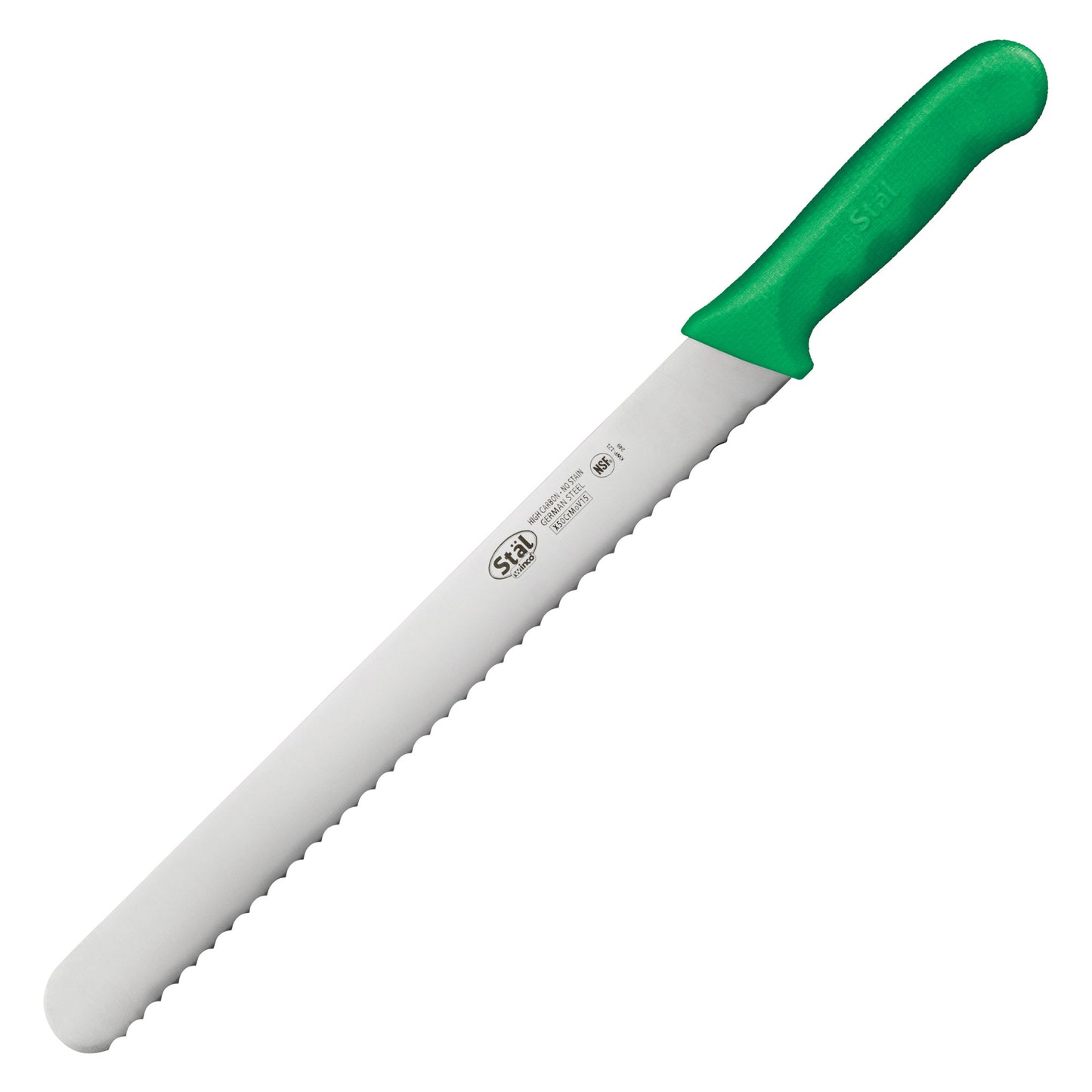 KWP-121G - Stäl 12" Wavy Edge Slicer - Green