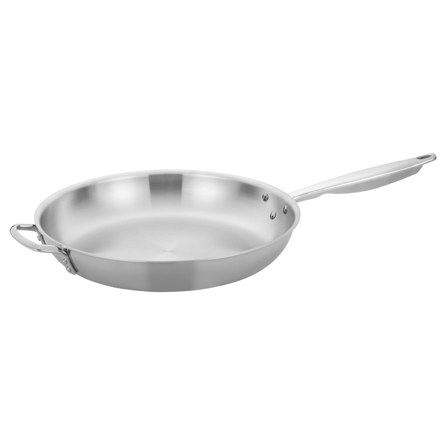 TGFP-14 - Tri-Gen Tri-Ply Stainless Steel Fry Pan, Natural - 14" Dia