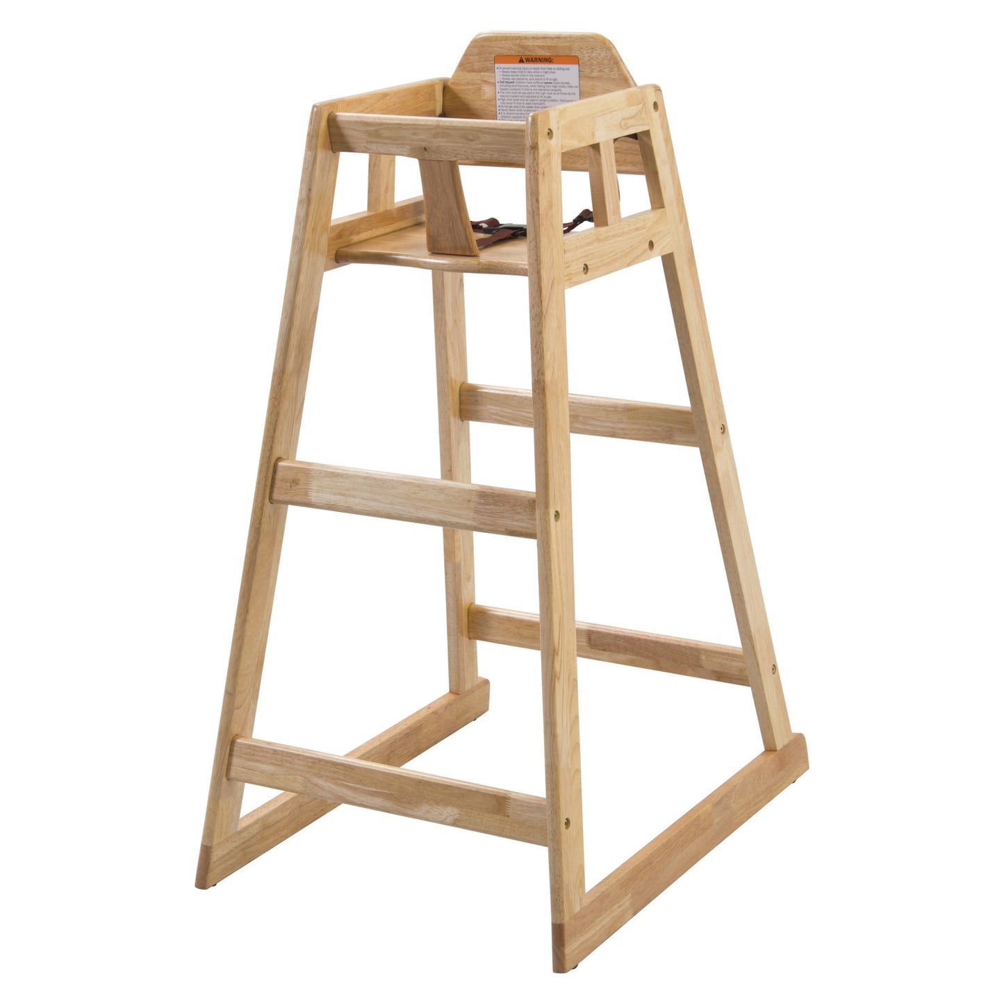 CHH-601 - Natural Wood Pub-Height High Chair