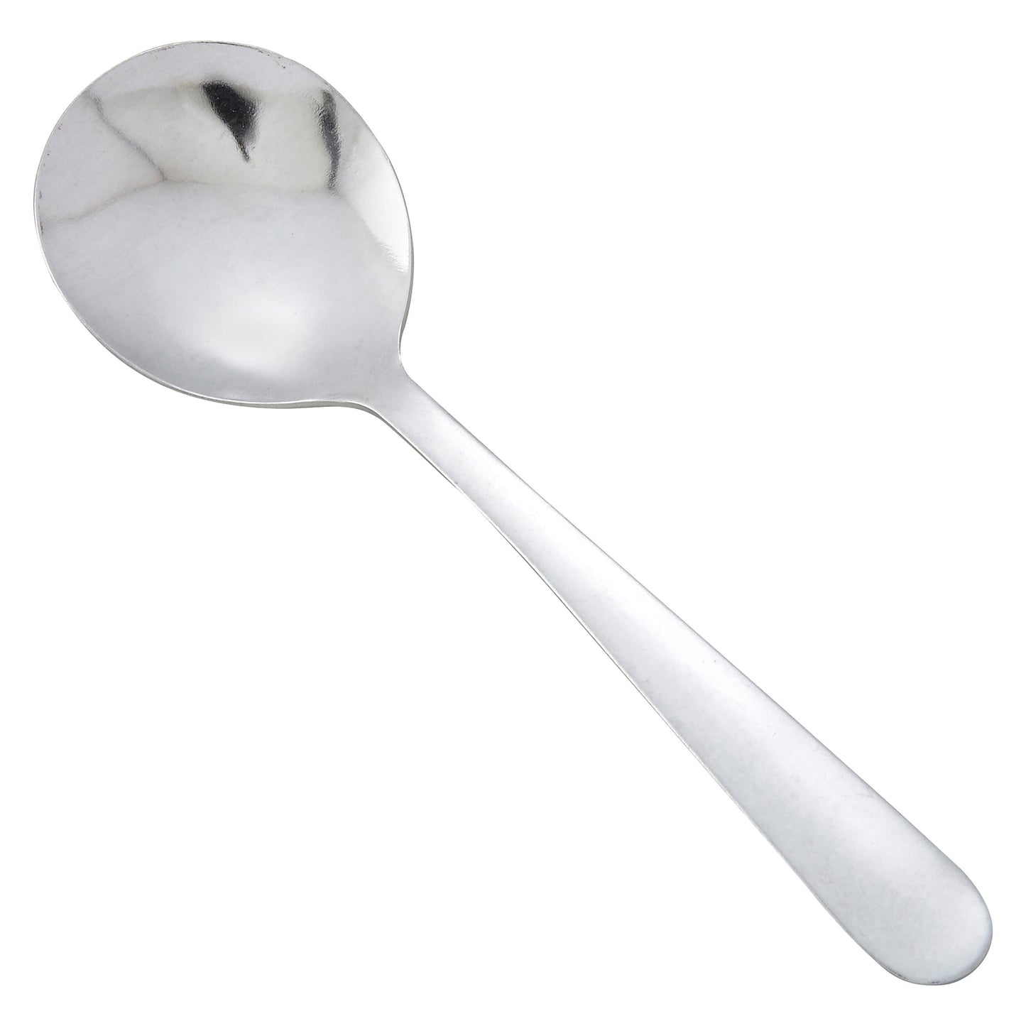 0002-04 - Windsor Bouillon Spoon, 18/0 Medium Weight