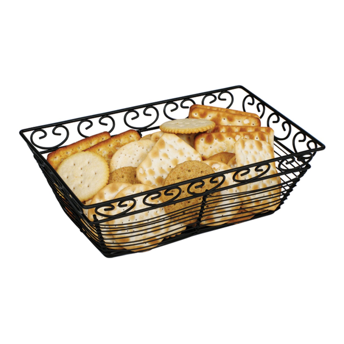 WBKG-9 - 9" Rectangular Wire Serving Basket