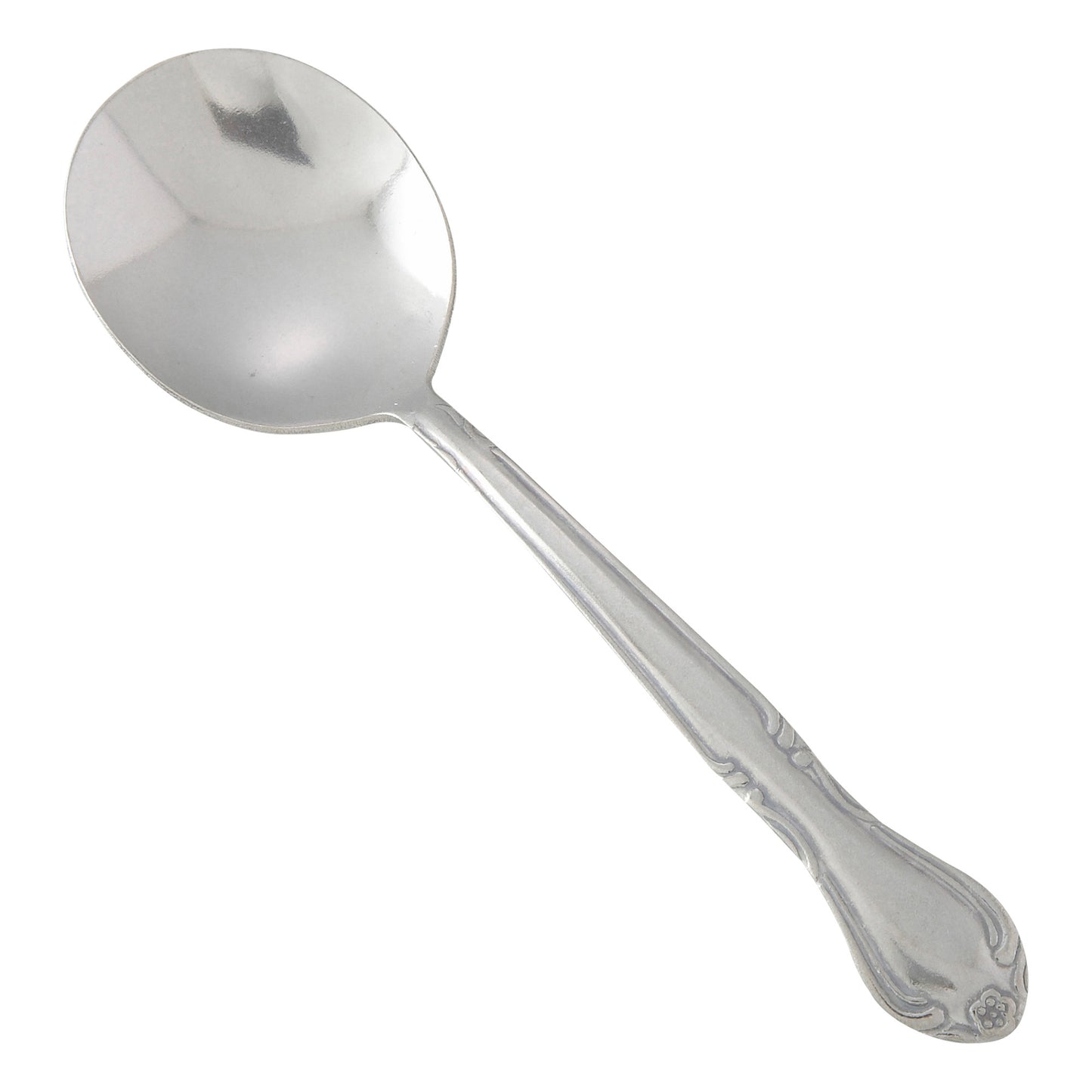 0004-04 - Elegance Bouillon Spoon, 18/0 Heavyweight