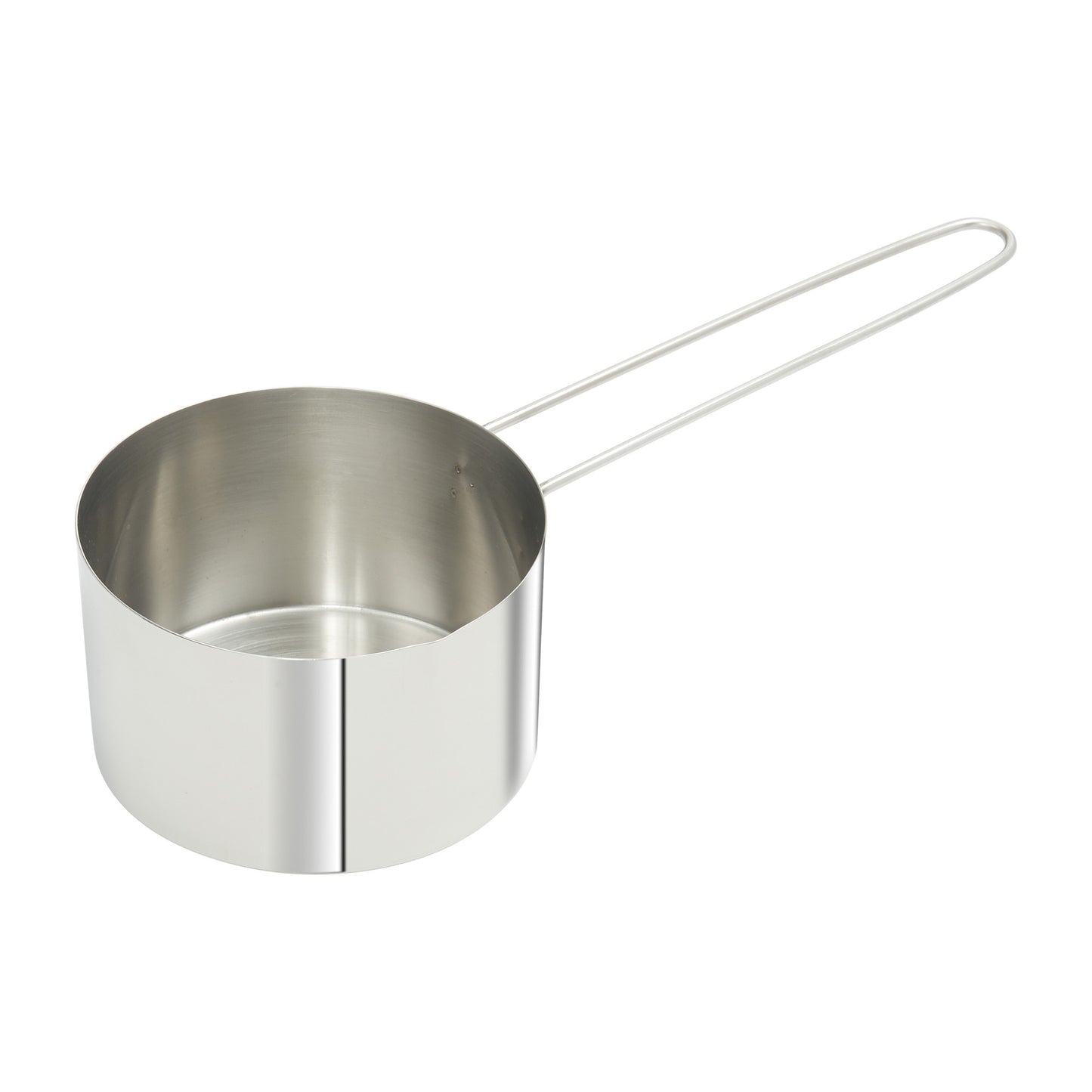 MCPL-200C - Stainless Steel Measuring Cup with 6" Long Loop Handle, 2 Cups