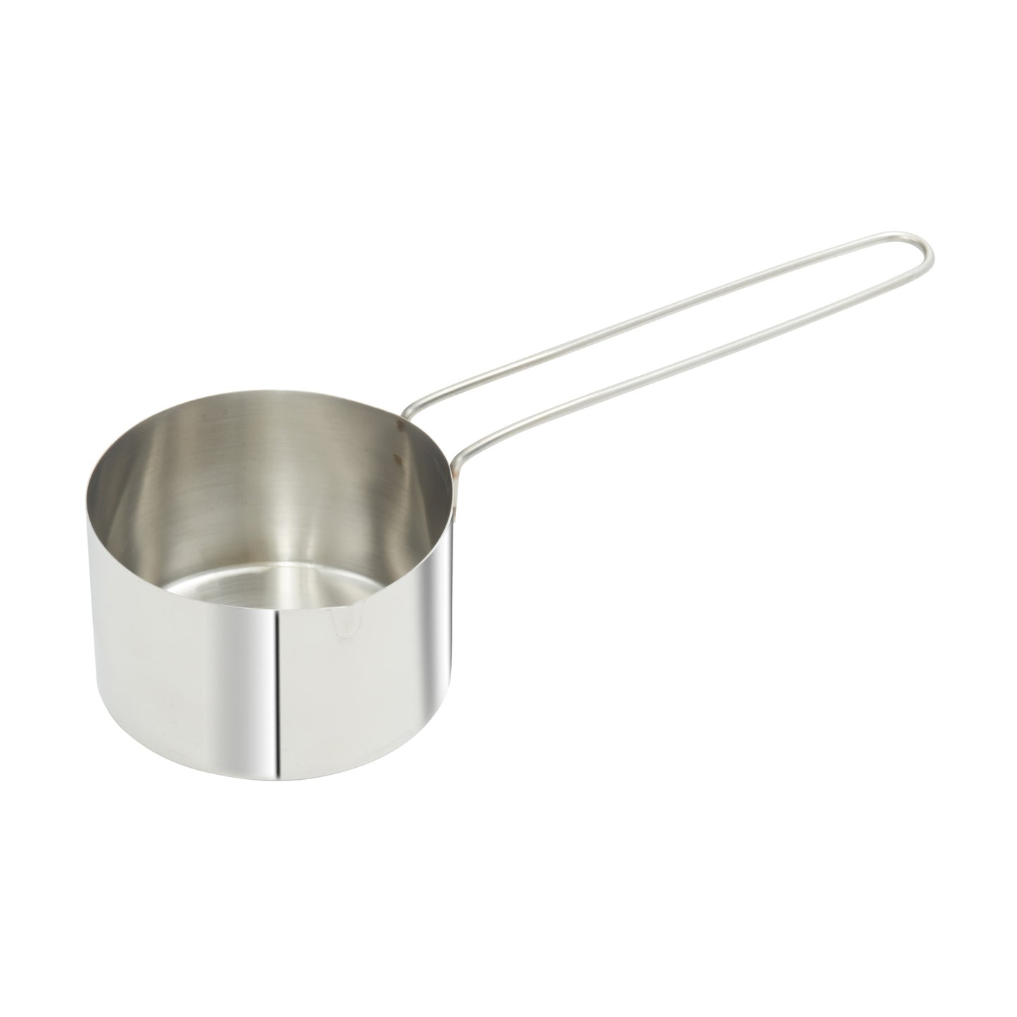 MCPL-125C - Stainless Steel Measuring Cup with 6" Long Loop Handle, 1-1/4 Cup