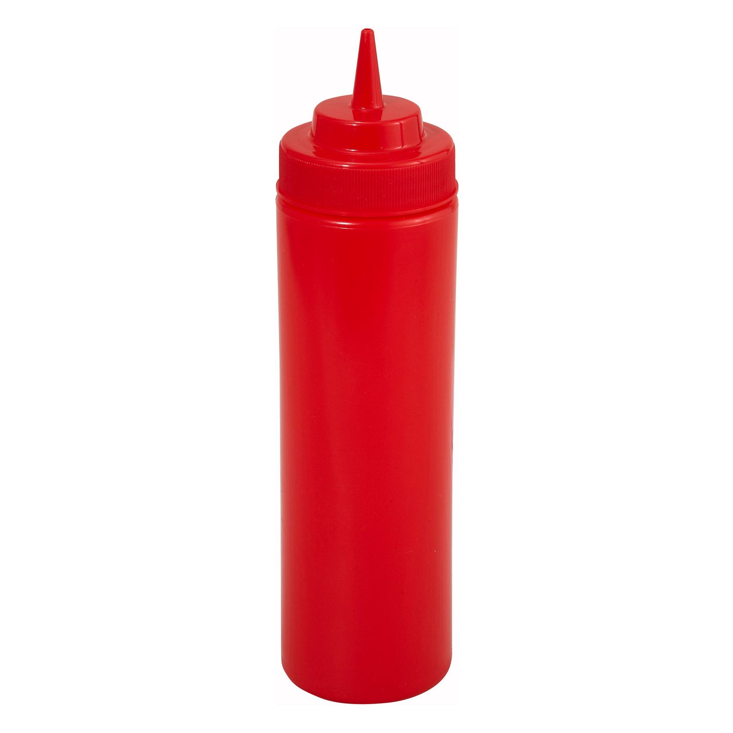 PSW-12R - 12oz Wide-Mouth Squeeze Bottles - Red