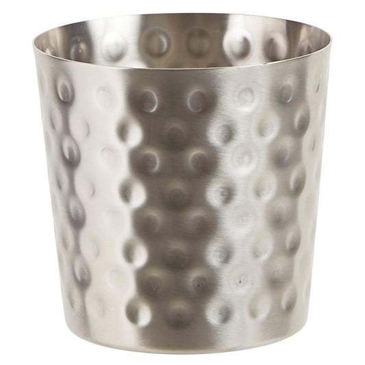 SFC-35H - Stainless Steel Fry Cup - Hammered