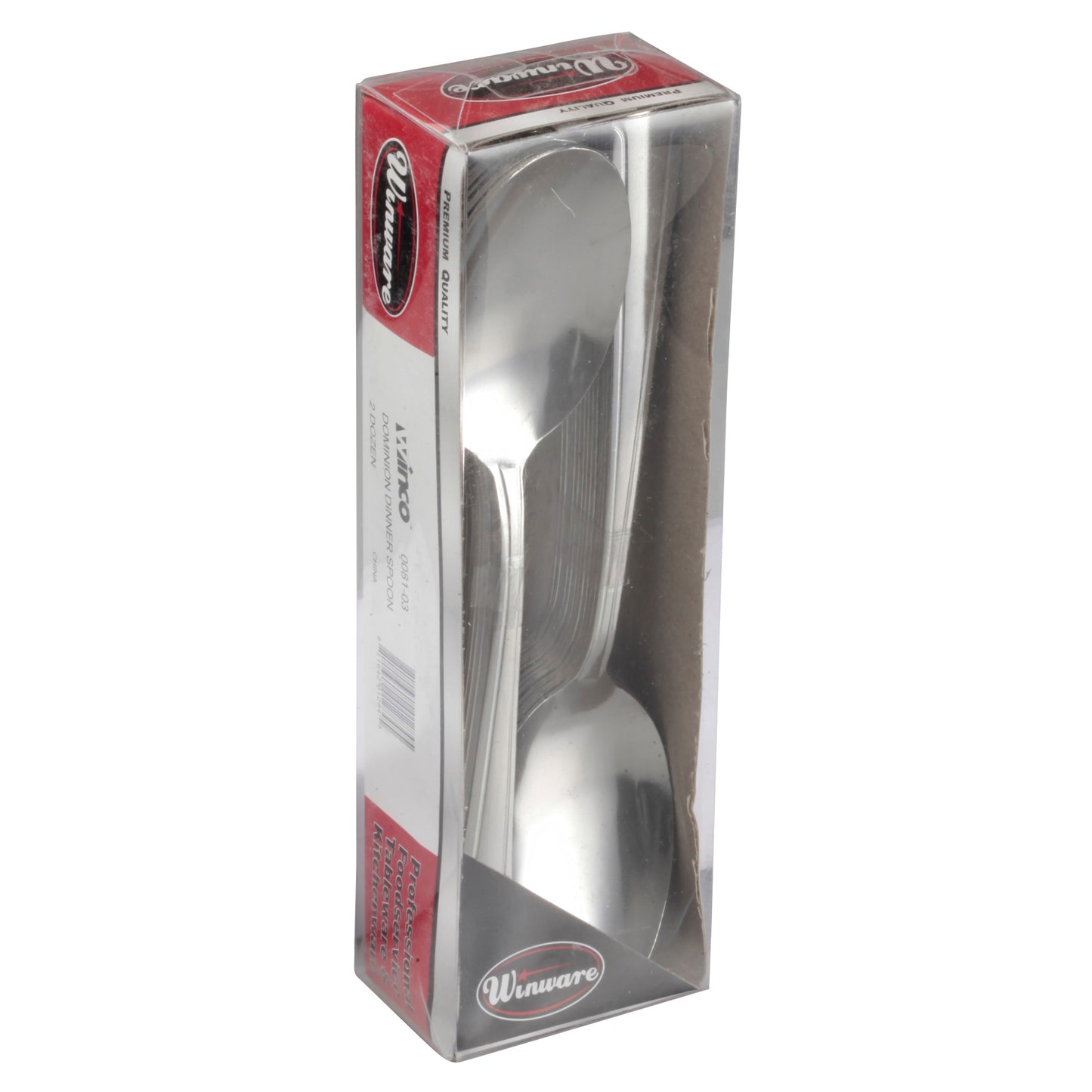 0081-03 - Dominion Dinner Spoon, 2-doz/pk, 18/0 Medium Weight