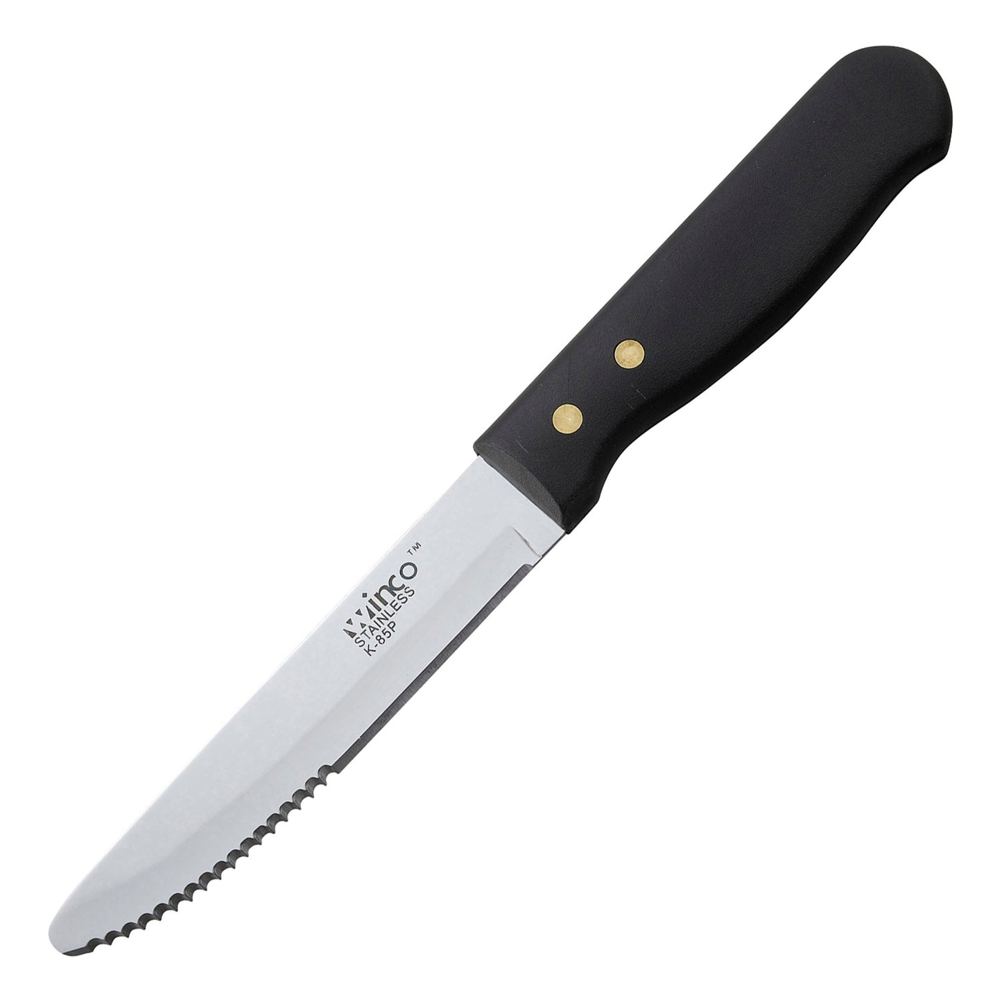 K-85P - Jumbo Steak Knives, 5" Blade, Round Tip
