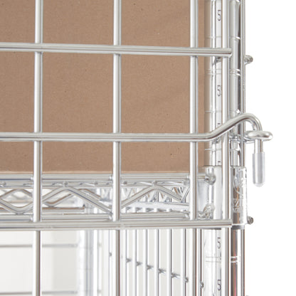 VCG-1836 - Security Cage, Chrome-Plated - 18" x 36" x 63"