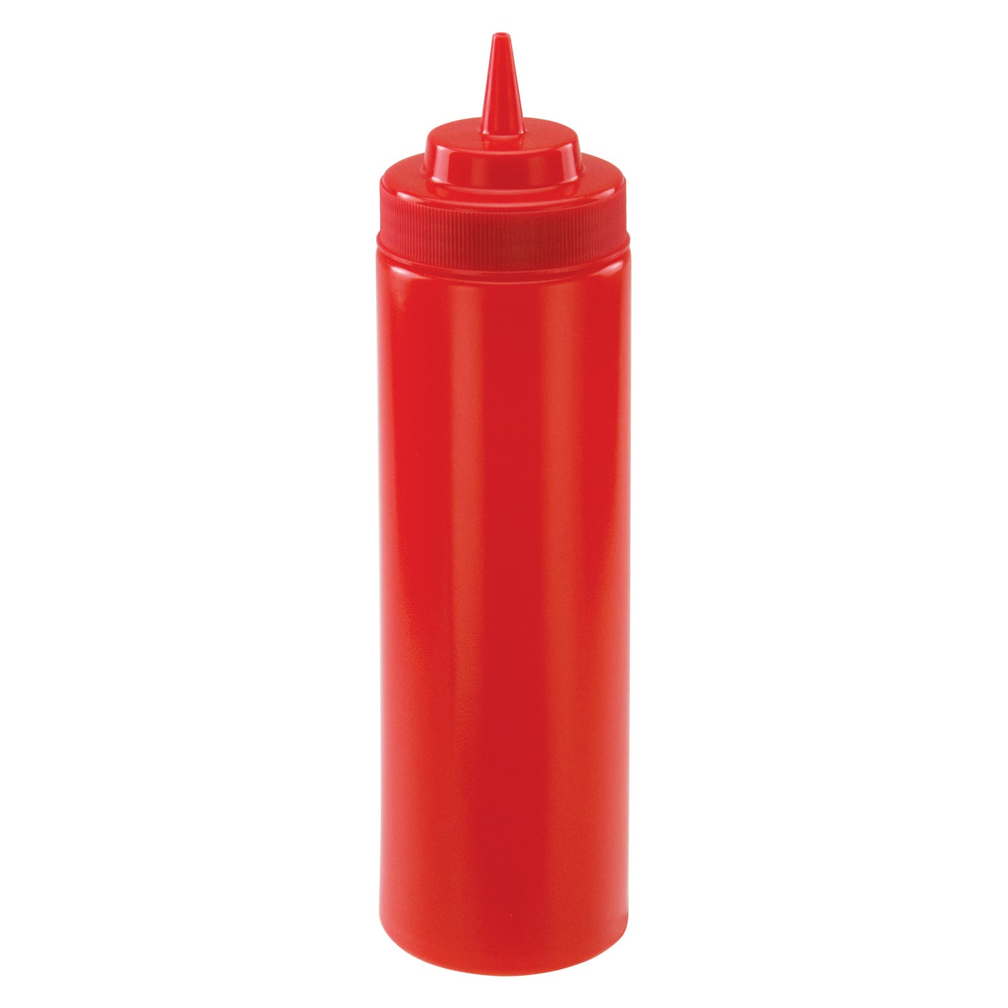 PSW-24R - 24oz Wide-Mouth Squeeze Bottles - Red