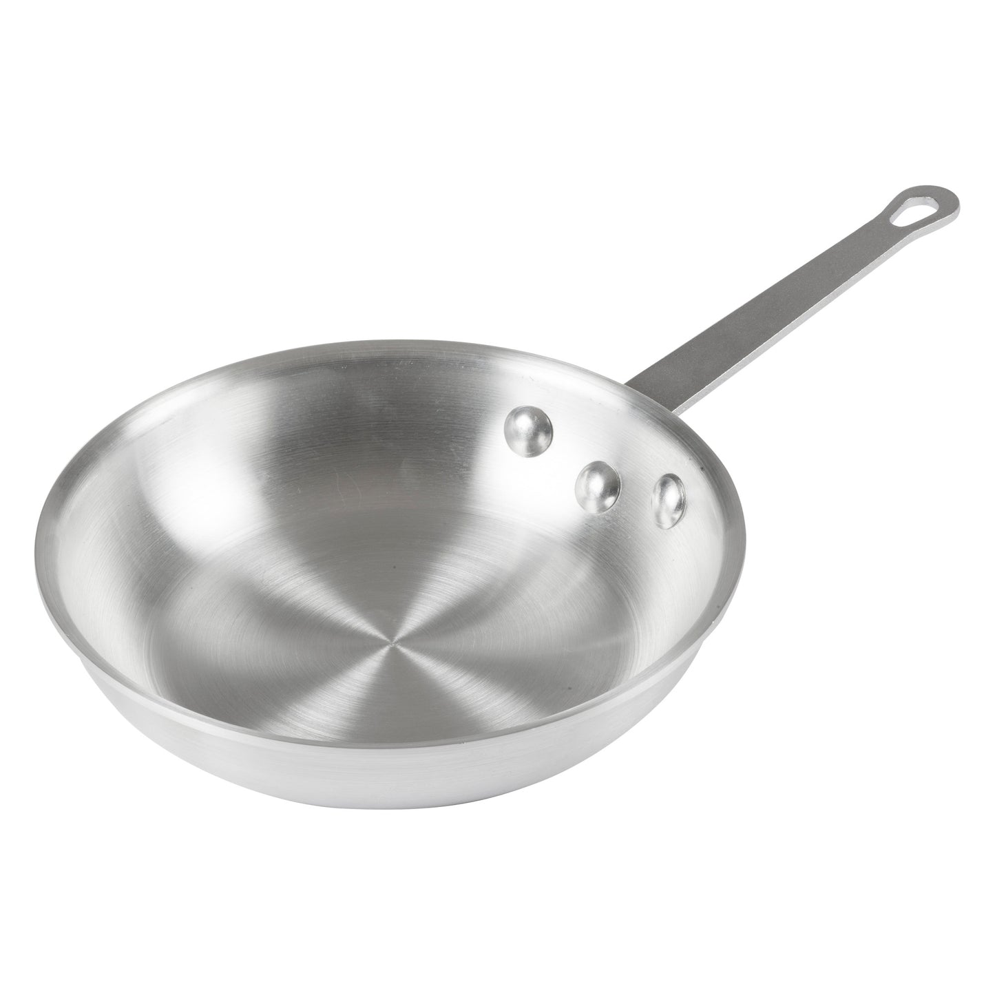 AFP-8A - Aluminum Fry Pan, Gladiator, Natural Finish - 8" Dia