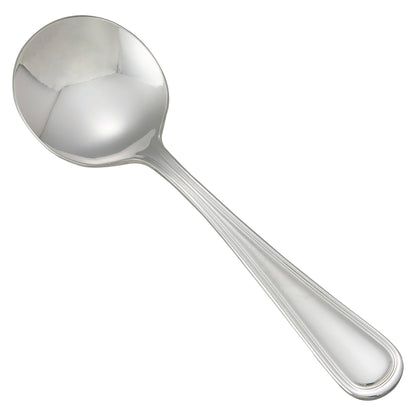 0021-04 - Continental Bouillon Spoon, 18/0 Extra Heavyweight