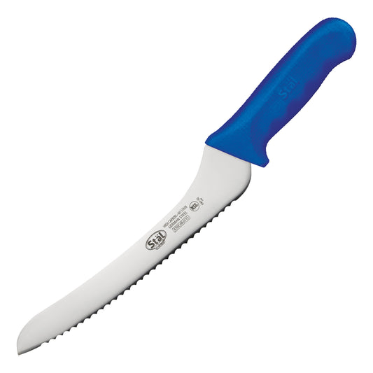 KWP-92U - Stäl 9" Offset Utility/Bread Knife - Blue