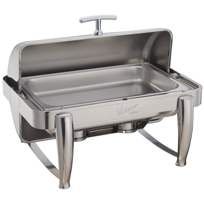 101B - Virtuoso Collection 8 Quart Full-size Roll-Top Chafer, Extra Heavyweight