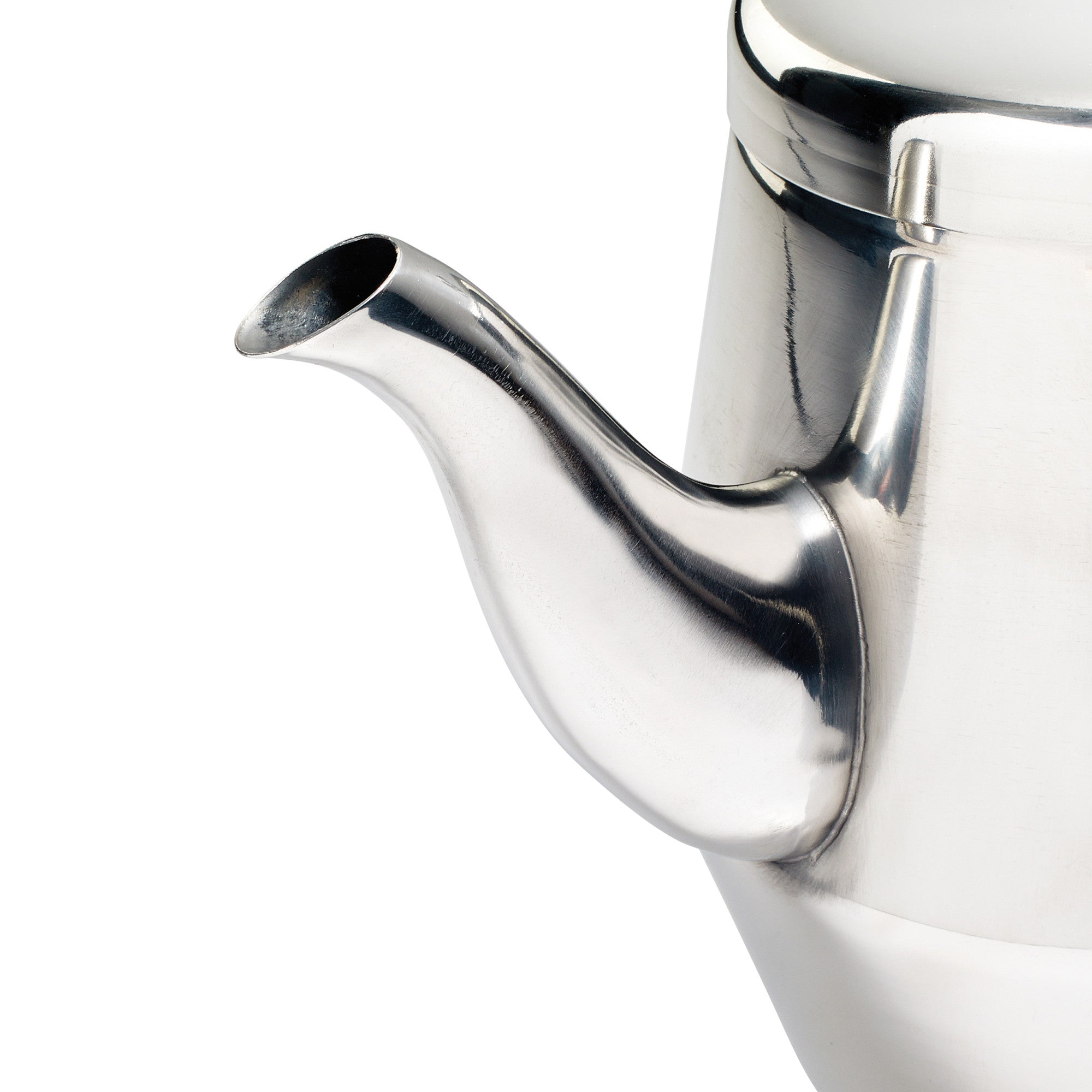 JB2928 - Gooseneck Teapot, Stainless Steel - 28 oz – Winco