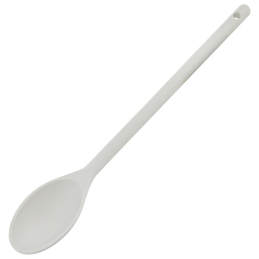 NS-15W - High Heat Nylon Spoon - 15", Off White