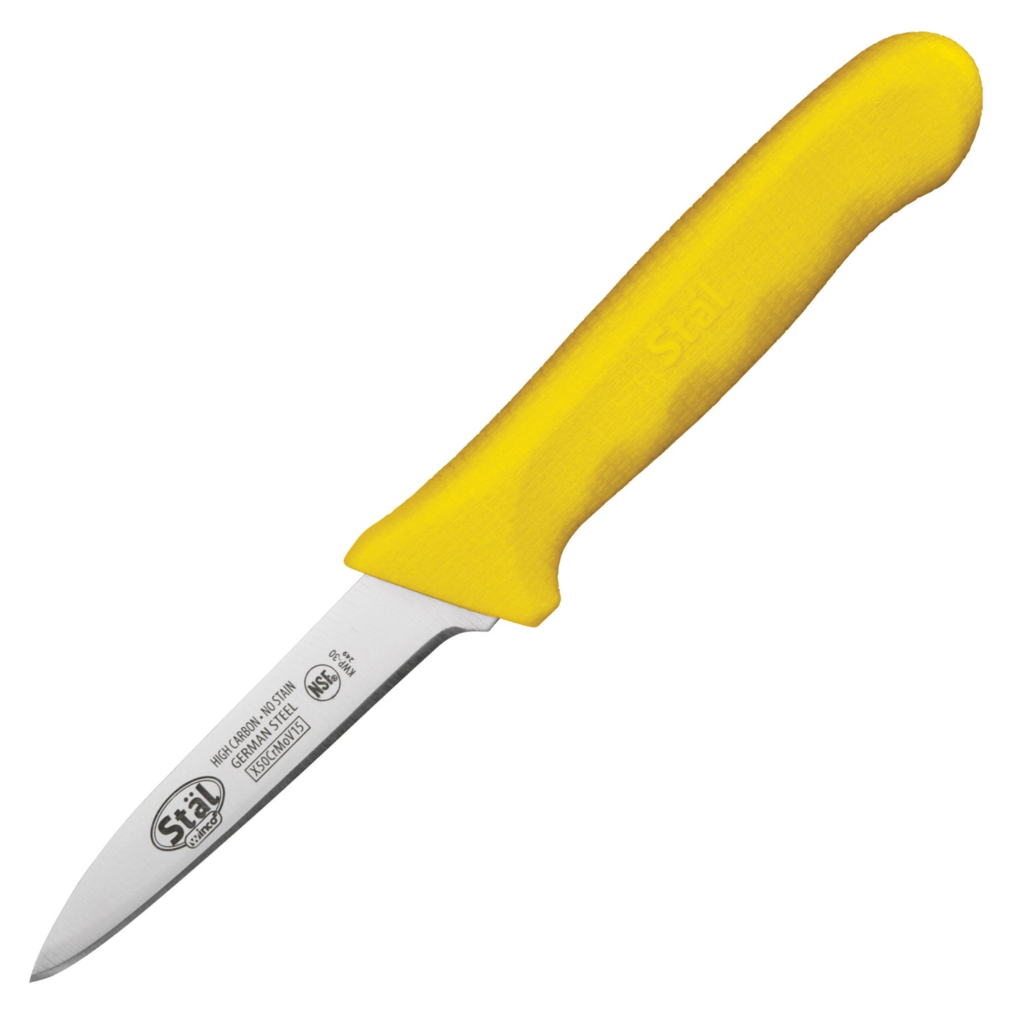 KWP-30Y - Stäl 3-1/4" Paring Knife, 2 per Pack - Yellow