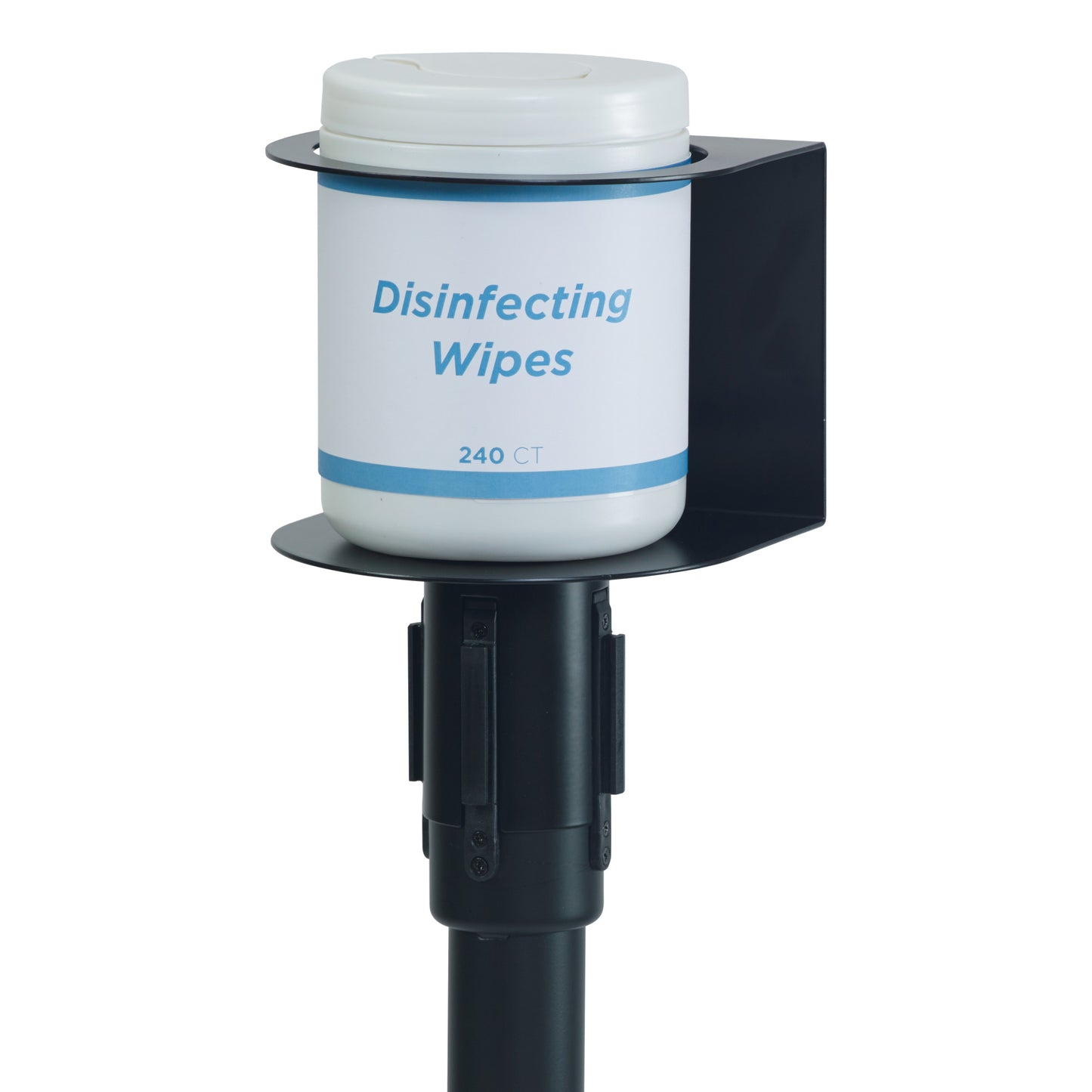 SMWH-5K - Universal Wipes Container Stanchion Mount