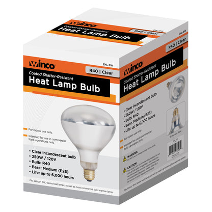 EHL-BW - Shatter-Resistant Bulb, 250W, Clear