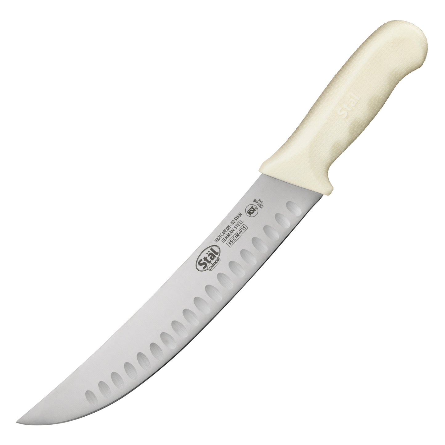 KWP-93 - Stäl 9-1/2" Hollow Ground Cimeter Knife