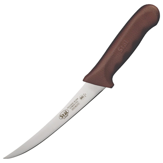KWP-60N - Stäl 6" Boning Knife, Flexible - Brown