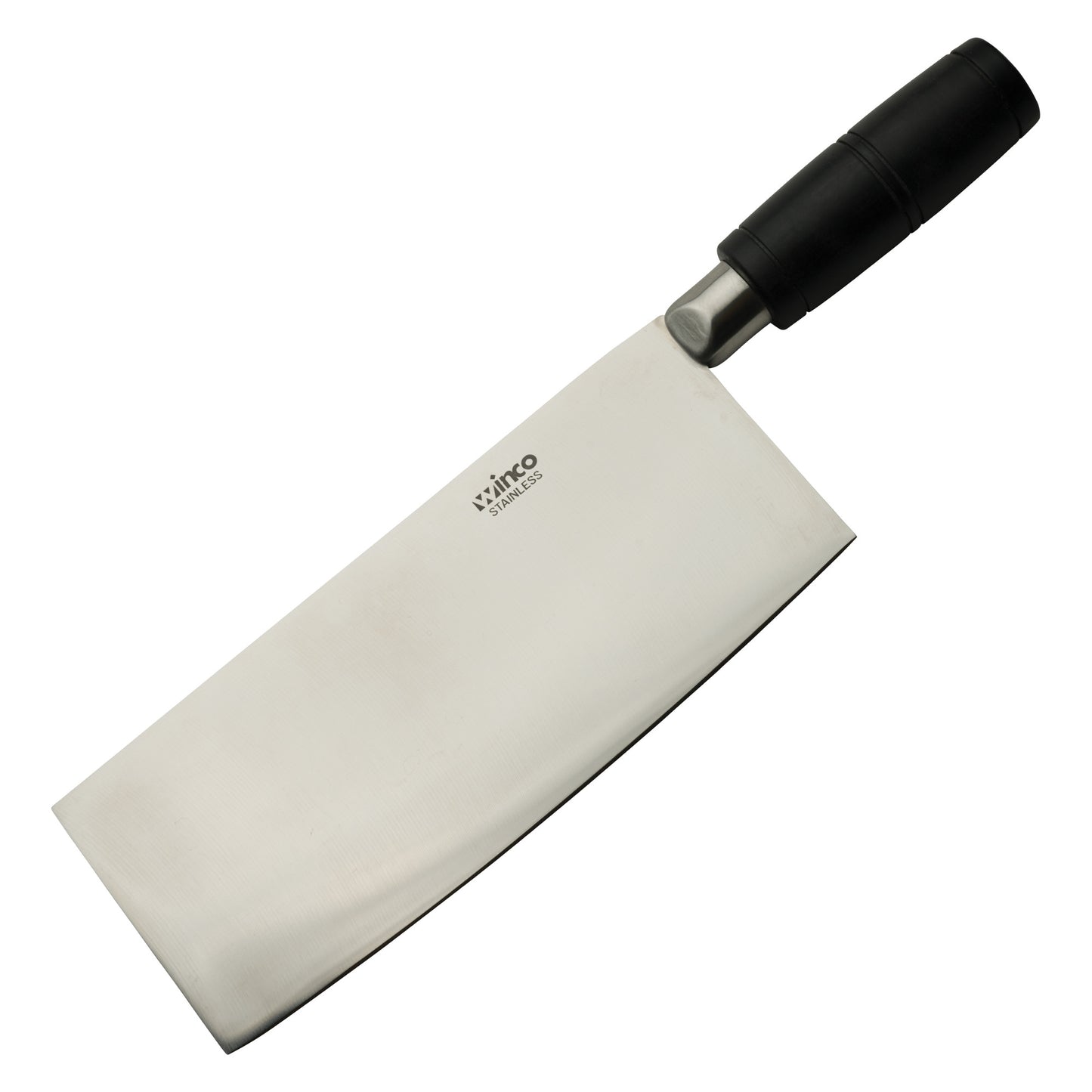 KC-601 - Chinese Cleaver with Round POM Handle, 8" x 3-1/2" Blade