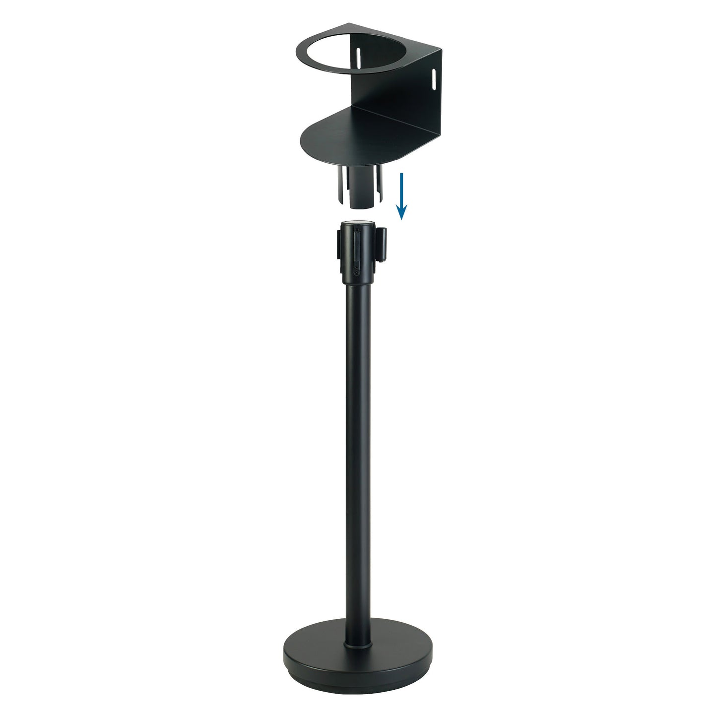 SMWH-5K - Universal Wipes Container Stanchion Mount